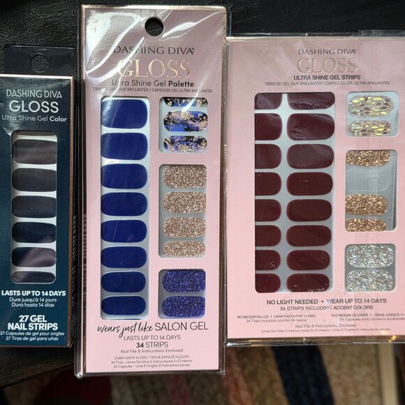 Dashing Diva Gel Nail Strips BUNDLE - Picture 1 of 4